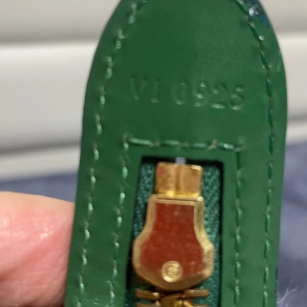 Louis Vuitton Epi Green St Jacques Handbag